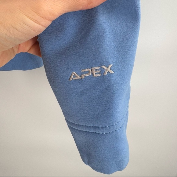 The North Face Softshell Fleece Blue Jacket Women Medium - Picture 2 of 9